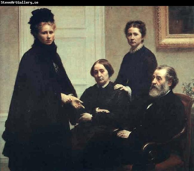 Henri Fantin-Latour The Dubourg Family